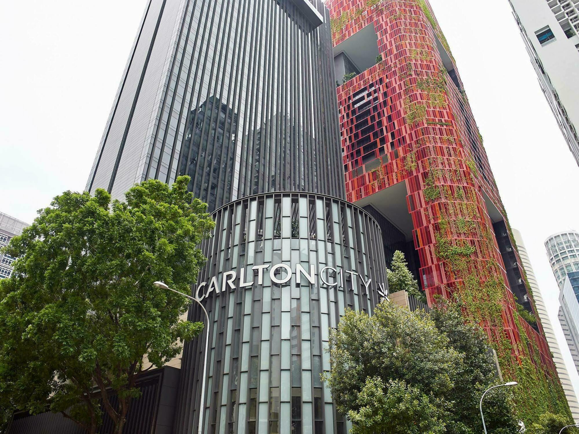 Carlton City Hotel Singapore Bagian luar foto
